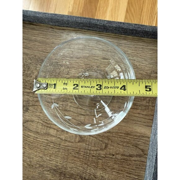 Princess House | Vintage Etched Heritage Dessert-Footed Glass - Picture 8 of 8